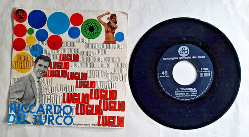 243 disco giri riccardo del - disco,