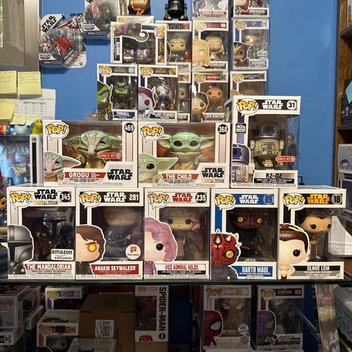 Lotto funko pop star wars - funko,