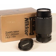 Nikon usato Lens 70-210mm f 4.5-5.6 Zoom