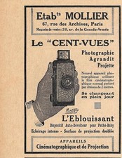 Miniot. Etab.ts Mollier, Paris. Pubblicita 1926