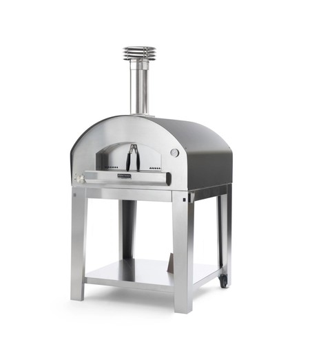 Forno pizza gas con - a, carrello