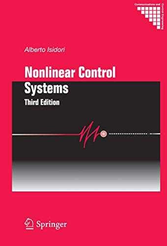 Nonlinear control systems - nonlinear,