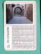 # MOLFETTA- Centro storico Arco S. Nicola-Calendario tascabile  1990
