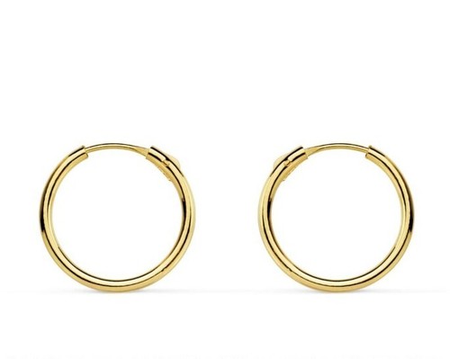 Orecchini oro 18k - in, 750