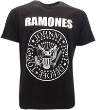 RAMONES T-Shirt Maglietta Nera