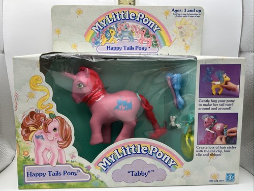 Little pony happy - g1, tails