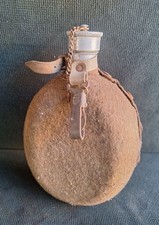Militaria WW2 BORRACCIA da Campo Tedesca ruspante 1941 Feldflasche Wehrmacht