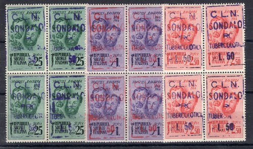 Emissioni sondalo 1945 - emissioni,