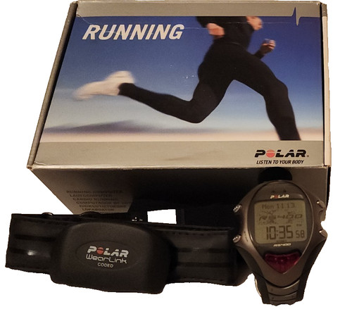 Polar rs400 blk - rs400, orologio