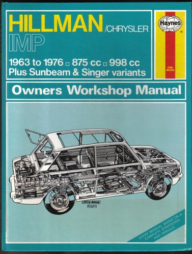 Hillman chrysler imp - chrysler, sunbeam