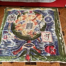 OMEGA   FOULARD SETA  Manifestazione THE BIG INTERNATIONAL NAMES AT YOU SERVICE