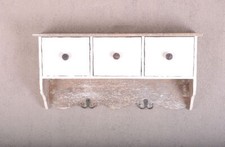 ARMADIO A MURO E GANCI SHABBY