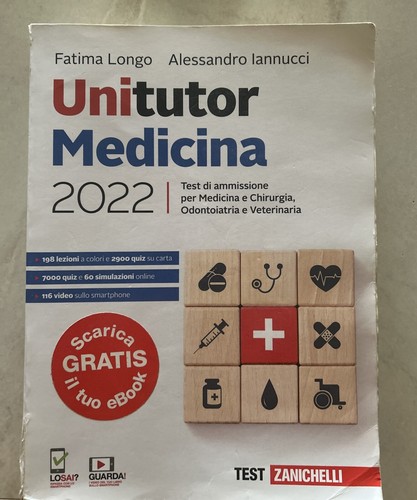 Unitutor medicina 2022 manuale - medicina,