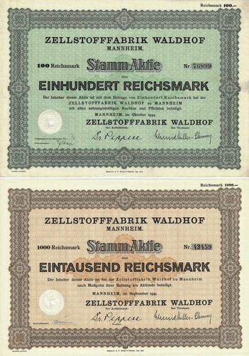 Zellstofffabrik waldhof - zellstofffabrik,