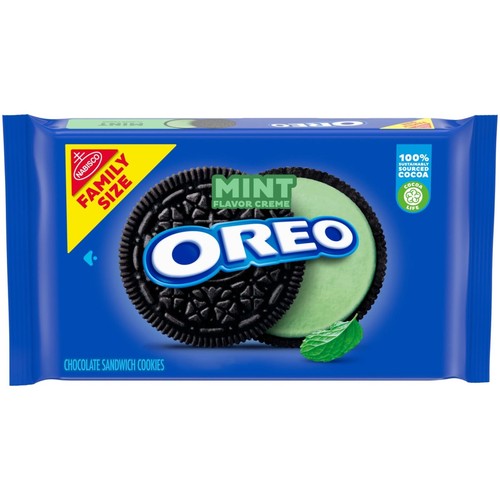 Oreo mint 530g family size - mint,