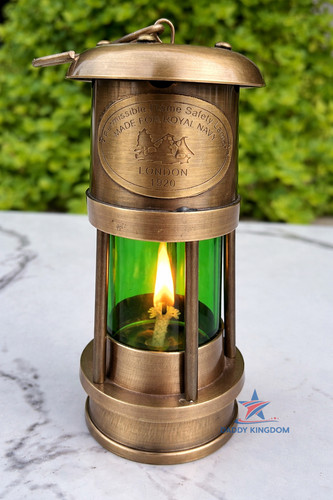 Lampada olio minore - minore, ottone