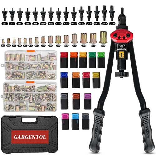 Rivet nut tool kit inch - kit,, 16-inch