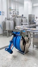 avvolgitubo acqua automatico