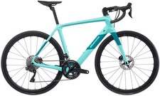 Bici da strada Bianchi Infinito CV 105 Di2 carbonio 2025 Celeste ciclismo ghiaia uomo