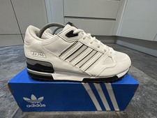 Adidas OG ZX750 pelle bianca UK9 Casuals Manchester SPZL EE8940 samba gazelle 