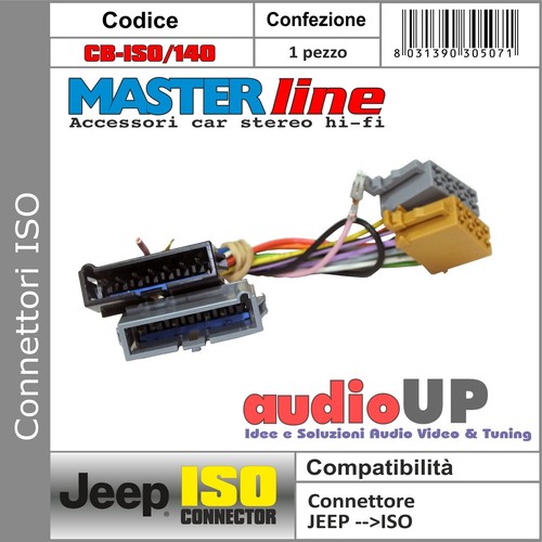 Connettore iso radio - radio, originale