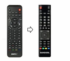 Telecomando compatibile per EMTEC S850H  già programmato