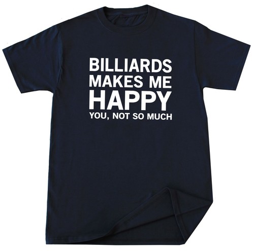 Shirt biliardo divertente - biliardo,
