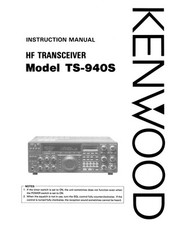 KENWOOD TS-940S TS940S Manuale