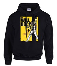 Felpa con cappuccio Queen