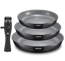 Set Padelle Ceramica Manico