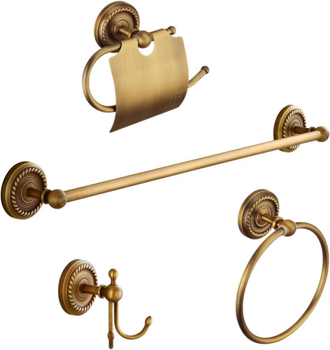 Ottone antico pezzi set - 4,