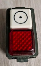 Bticino Art. 5057 N1 Pulsante Spia Luminosa Rossa + Lampada Leggi Descrizione