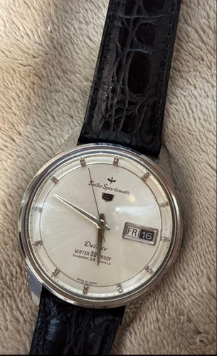 Seiko sportsmatic deluxe - seiko,