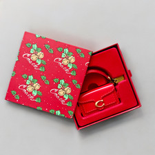 Charm Coach Rosso Tabby Novità Decorazione Natalizia