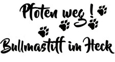 Adesivi auto Bullmastiff