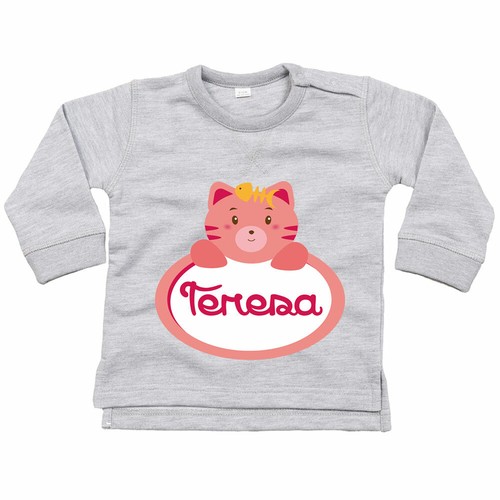 Felpa neonata personalizzata