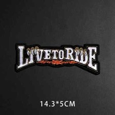 Patch toppa moto LIVE TO RIDE