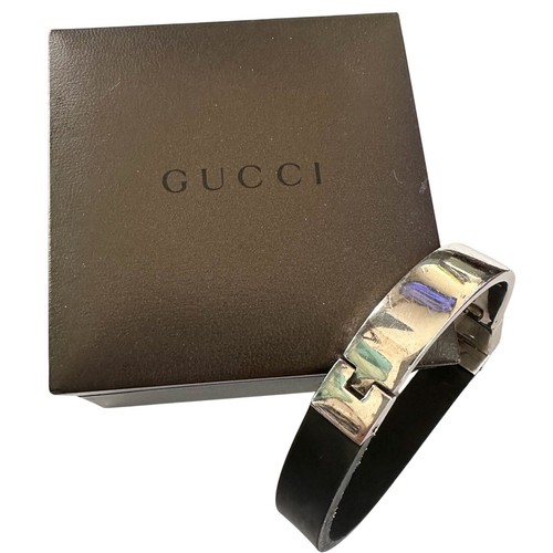 Bracciale gucci gomma e - gucci,