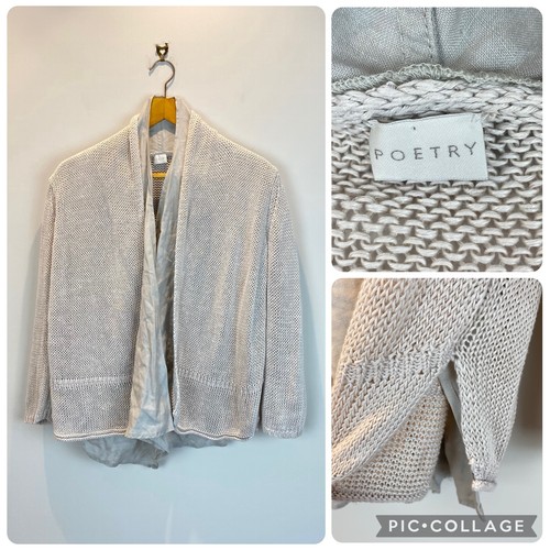 Cardigan poesia beige - cardigan,