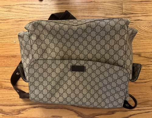 Gucci pattern messenger bag - gg,