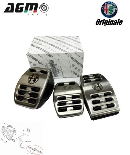 Kit pedali originale alfa