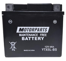 BATTERIA YTX5L-BS 12 V 4 AH