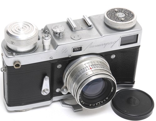 Fotocamera gomz leningrado con - fotocamera,