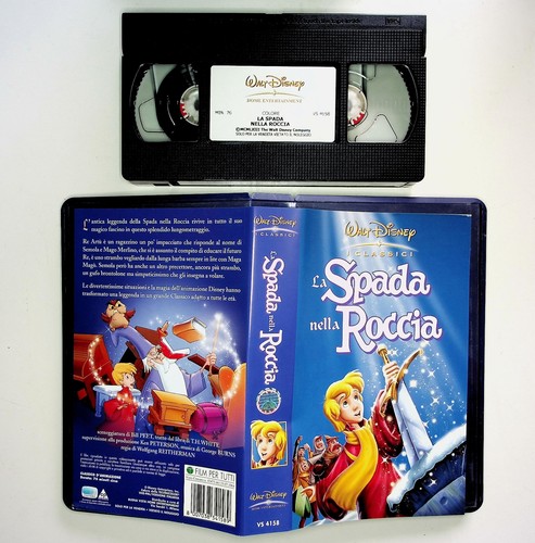 Spada nella roccia vhs - spada,