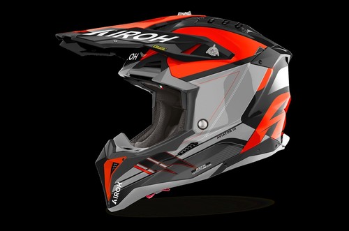 Casco airoh aviator saber - casco,
