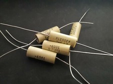 5pcs 1uF 100v Plessey 1.50MKT