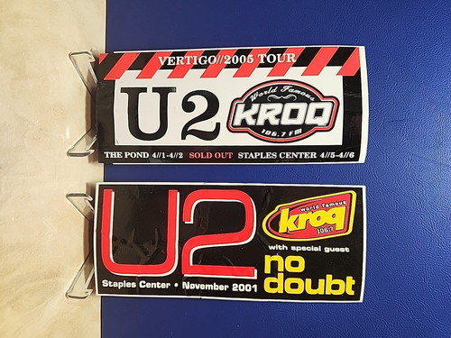Raro adesivo centrale kroq u2 - adesivo,