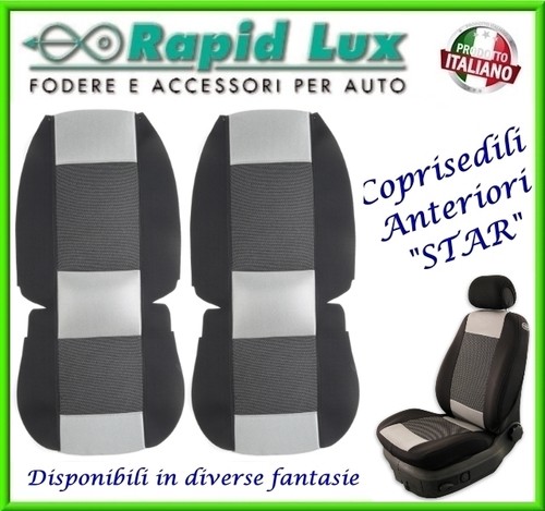Coppia fodere coprisedili