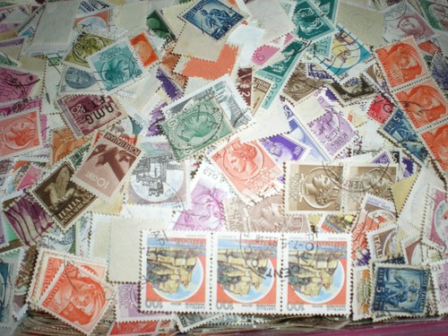 Grande lotto 3000 francobolli - grande,