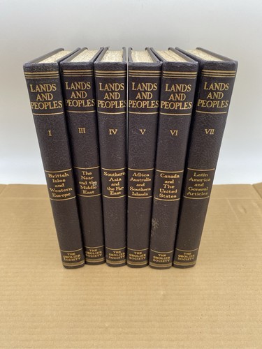 Lands and peoples - lands, vintage